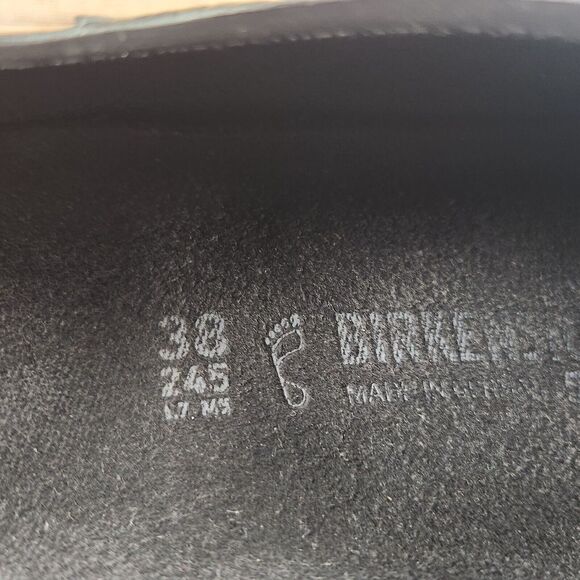 Birkenstock Profi-Birki Professional Women Sz 7 EU 38 Black Slip On Clog Shoes - Picture 10 of 10